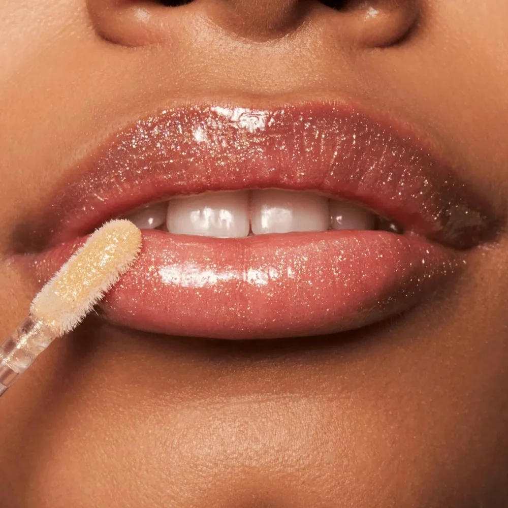 Bobbi Brown Lip Oil Duo - Bare Sparkle (Baby Pink Sparkle Shimmer)& New Romantic